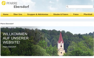 Homepage der Pfarre Ebersdorf online ...
