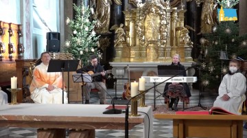 Neujahrs-Gottesdienst 2021 in der Stadtparrkriche Hartberg mit Nina Bernsteiner und Bernd Fiedler