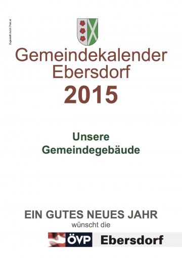 Gemeindekalender Ebersdorf 2015